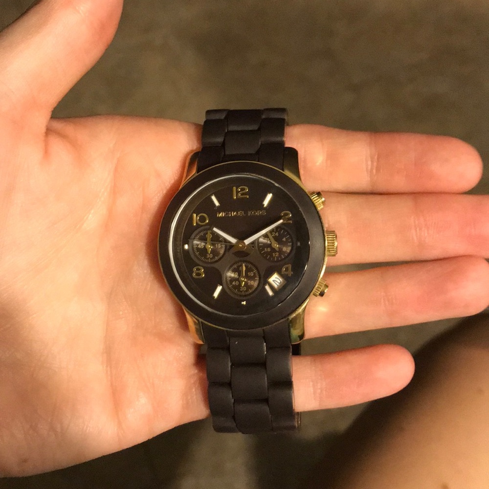 Michael Kors Brown and Gold watch